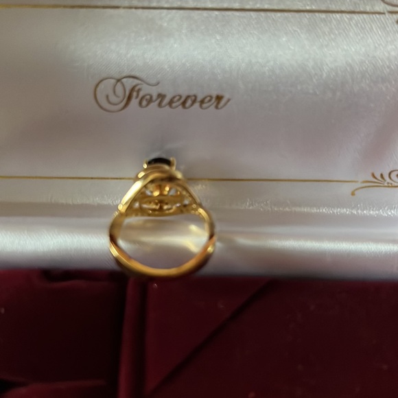 Alfred Durante Mocha Diamond and Cocoa Quartz Ring 5.5 - Picture 14 of 16